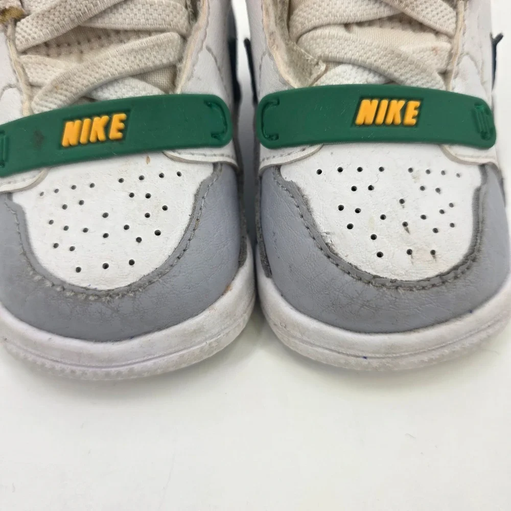 NIKE AIR JORDAN LEGACY 312 LOW SNEAKERS KIDS TODDLER SIZE 4C WHITE GREEN SHOES